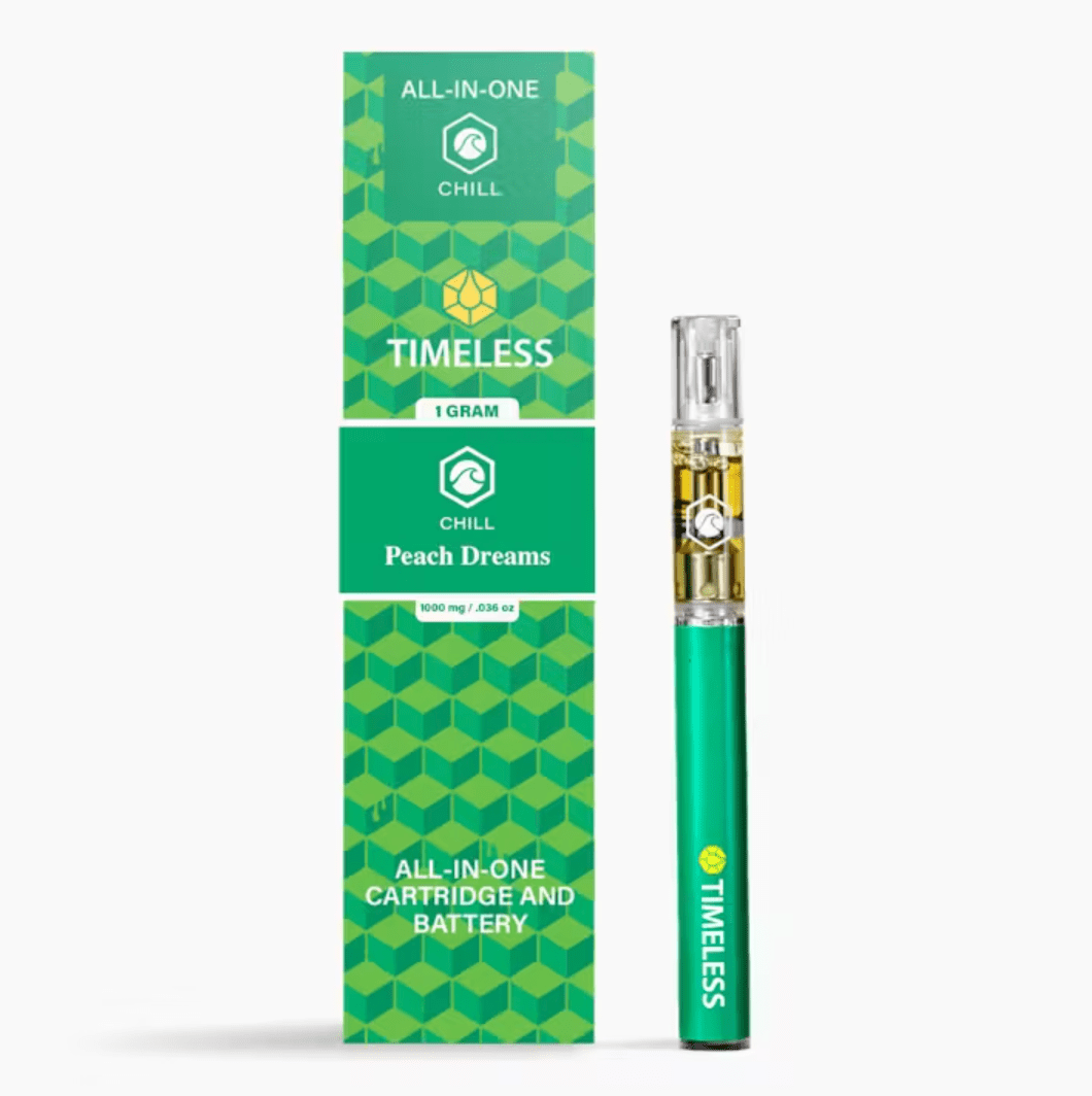 Peach Dreams 1000mg Vape Cartridge All-In-One (Chill)