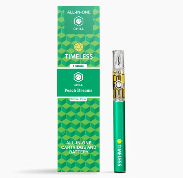 Peach Dreams 1000mg Vape Cartridge All-In-One (Chill)