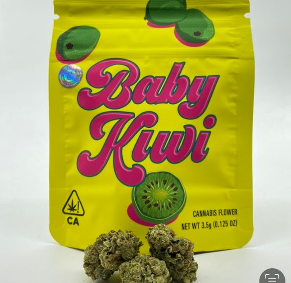 Baby Kiwi (indica) - 3.5g Flower (THC 30%) by COOKIES **2 for $50**
