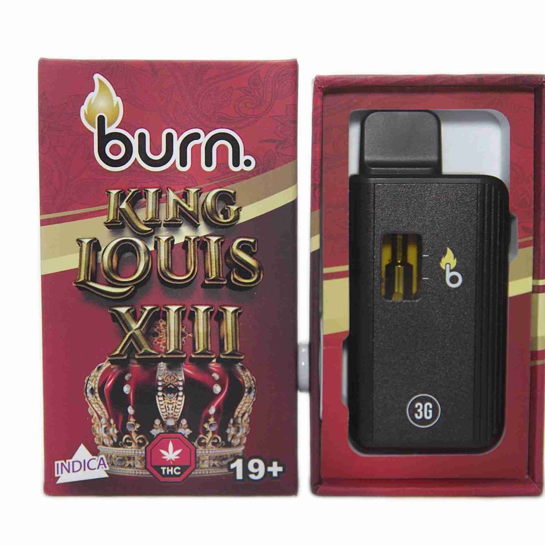 3 Gram Burn Disposable – King Louis XIII (3 Gram)
