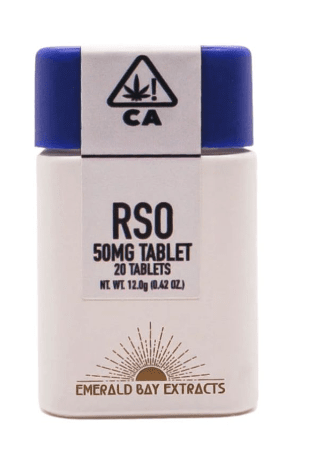 EMERALD BAY EXTRACTS PRIVATE RESERVE OG 20 TABLETS RSO 50MG INDICA