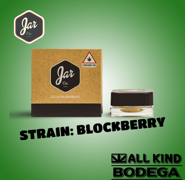 Blockberry Cured Badder 1g (@jarcannabis2.0)