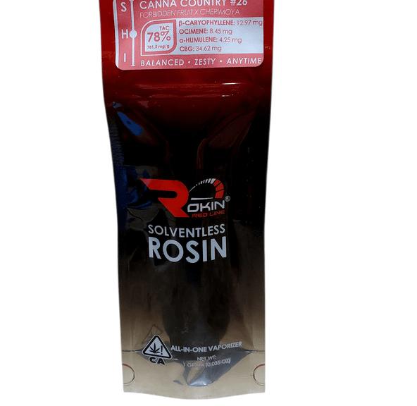 Rokin - Canna Country #26 Redline Rosin Disposable Vape 1g