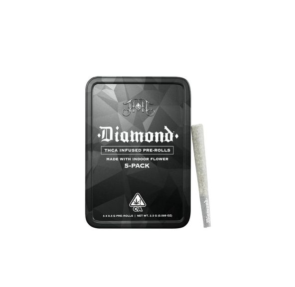 Heavy Hitters - Infused Diamond Pre Roll (x5) .5g - 2.5g - J1