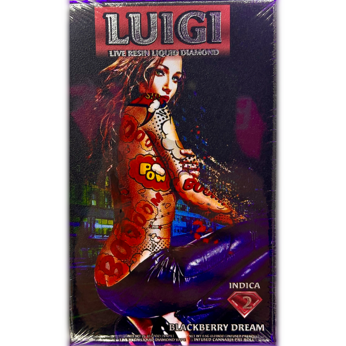 Luigi - Blackberry Dream - 2G Dispo w/Joint