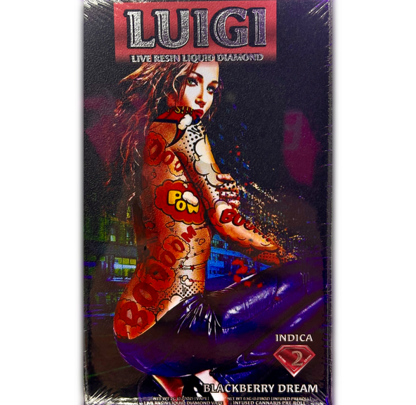 Luigi - Blackberry Dream - 2G Dispo w/Joint