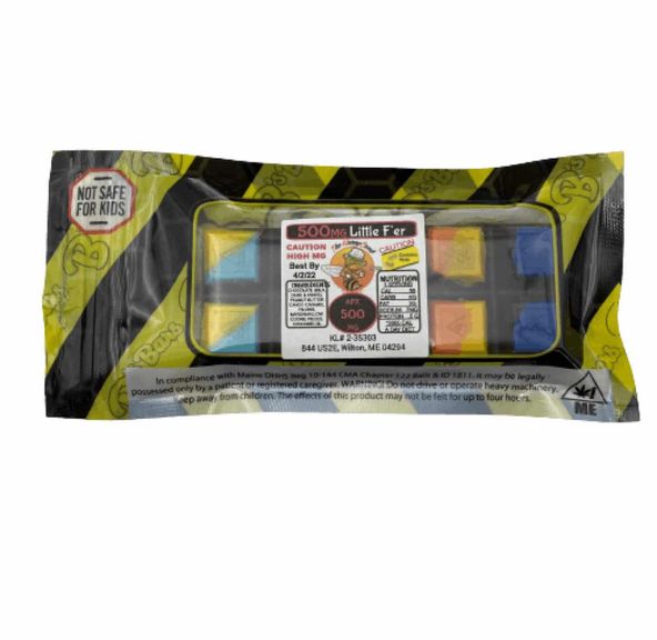 HCF B’s Little F’er 500mg Full Spectrum Chocolate Bar