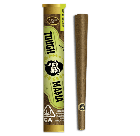D. Tough Mama 1.3g Live Resin Infused Hemp Coned Blunts - Grapes & Cream (H)