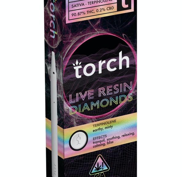 Torch - Pineapple Punch - 1G Live Resin Diamonds Disposable - Sativa