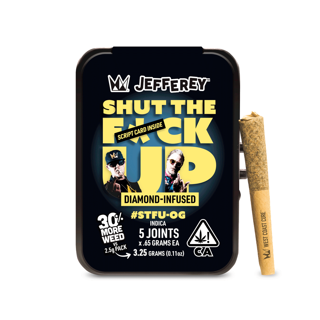 STFU OG - 0.65G Jefferey 5 Pack