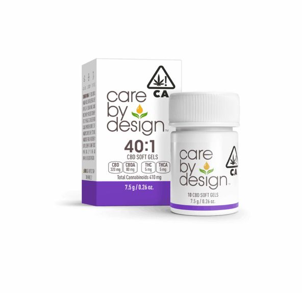 Care By Design Soft Gels 40:1 410mg 10ct