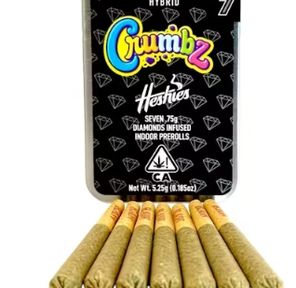 Crumbz - Permanent Marker Infused Preroll 7 Pack 5.25g