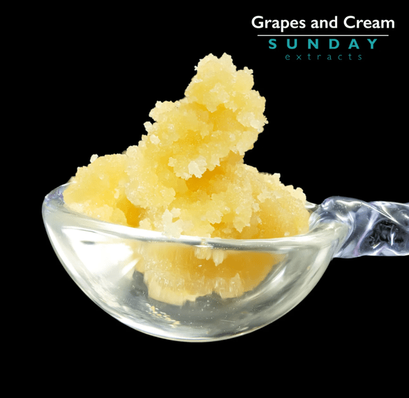 1g Concentrate Live Resin - Grapes and Cream (Sunday)