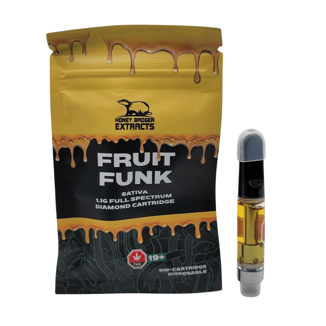 Fruit Funk 1G Liquid Diamond Cartridge by Honey Badger