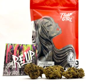 *Deal! $79 1 oz. Tropical Banana (29.87%/Sativa) - Trap Girl + Writing Pen