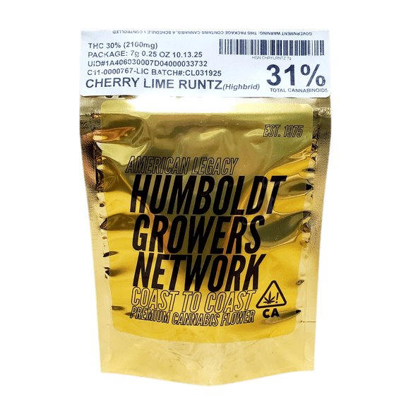 Humboldt Growers Network - Cherry Lime Runtz 7g