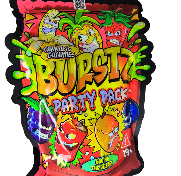 Burstz THC gummies 600mg