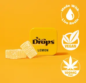 Drops Singles Lemon Gummies 100mg