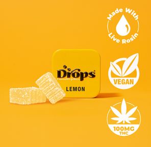 Drops Singles Lemon Gummies 100mg