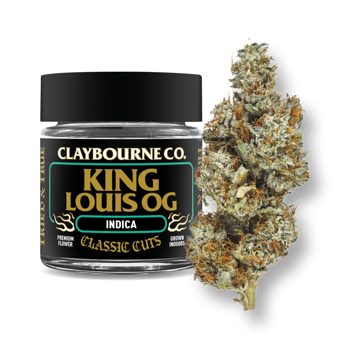 Claybourne | Flower | 3.5g | Classic | King Louis OG
