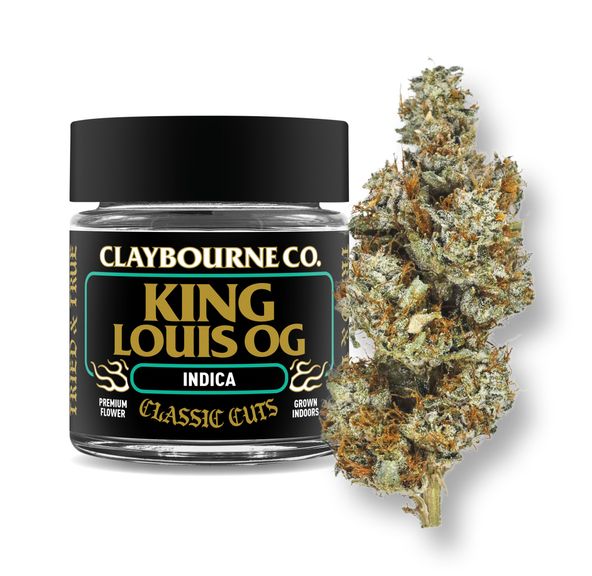 Claybourne | Flower | 3.5g | Classic | King Louis OG