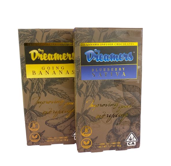 2. Day Dreamers 100mg THC Chocolate - Bluebery Sativa