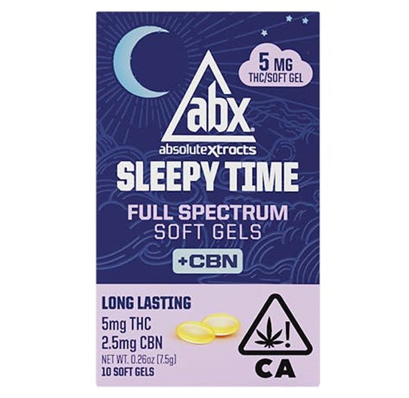 [ABX] CBN Soft Gels - 5mg - 10ct - Sleepy Time (I)