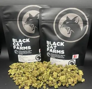 Black Cat Farms - Strawnana Flower *$35 oz!