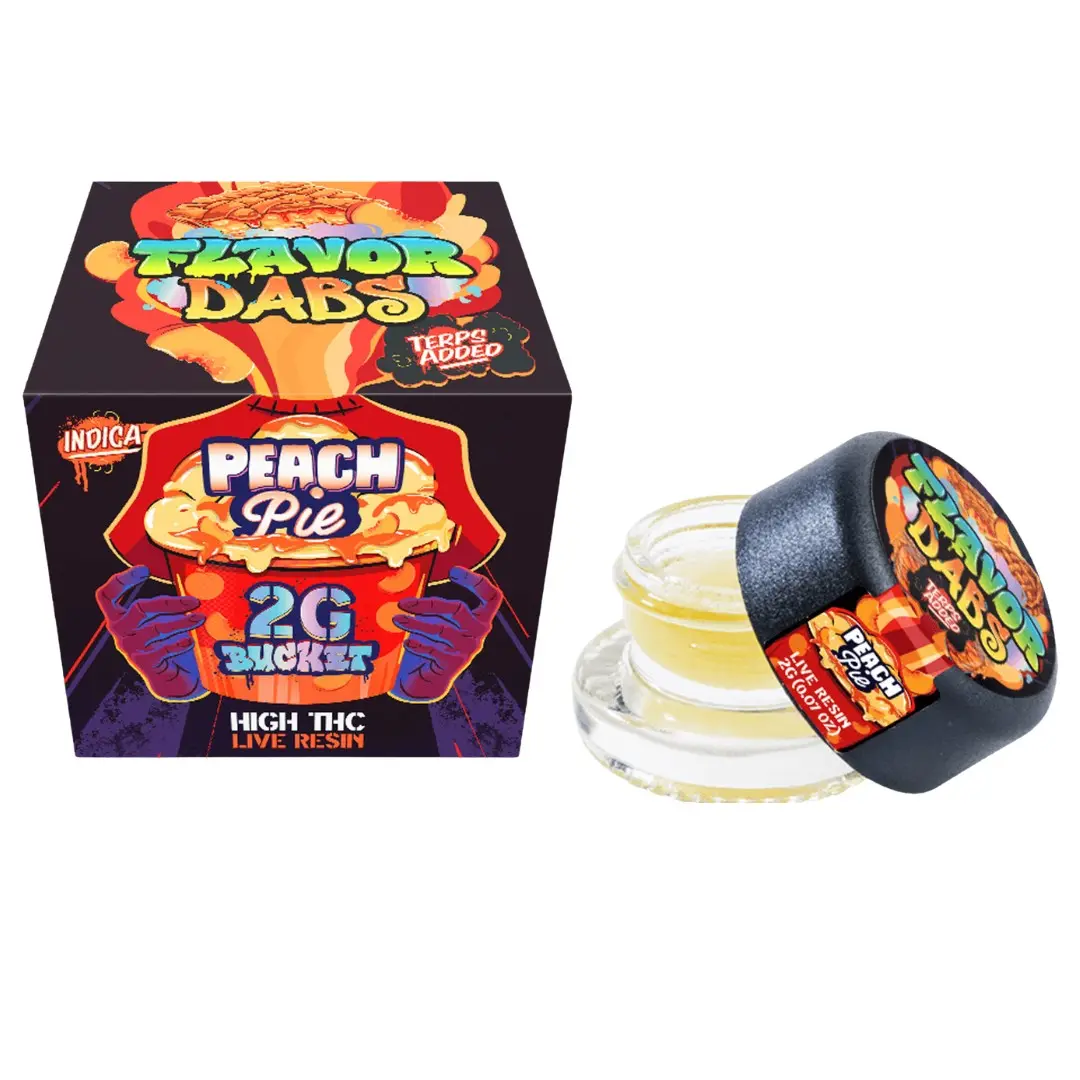 Loud and Clear Live Resin Peach Pie 2g