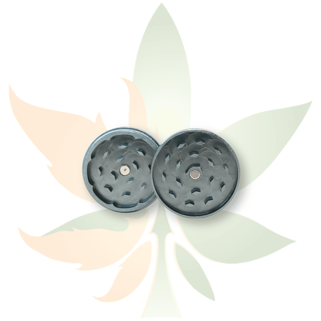 Grinder - 2" 2 Piece - Gunmetal Grey - SQDC