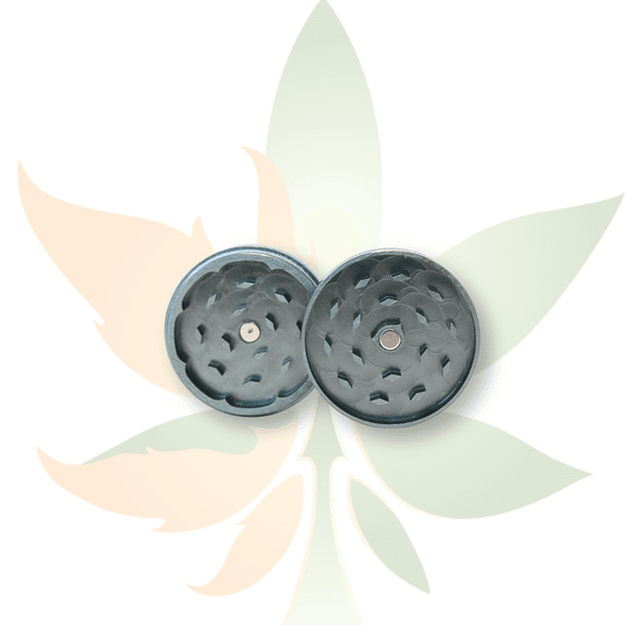 Grinder - 2" 2 Piece - Gunmetal Grey - SQDC
