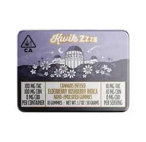 *Kwik Zzzs - Elderberry THC:CBN - Gummies 1:1 100mg