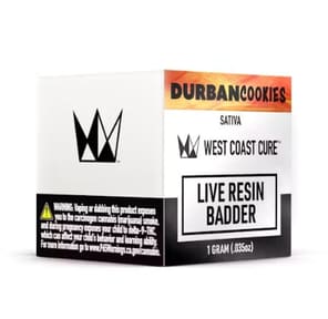 Durban Cookies Live Resin Badder 1.00 g