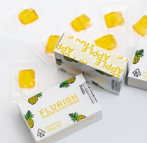 FLURISH - Pineapple Gummies - 100mg