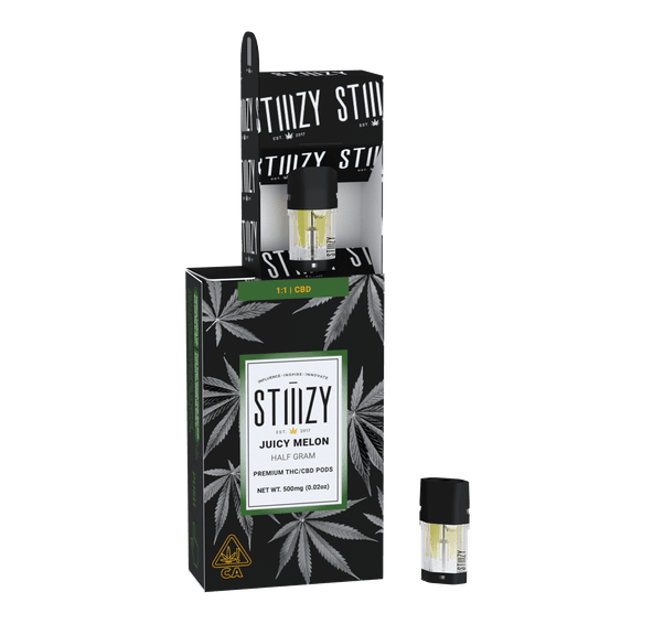 STIIIZY - .5G POD - 1:1 CBD JUICY MELON