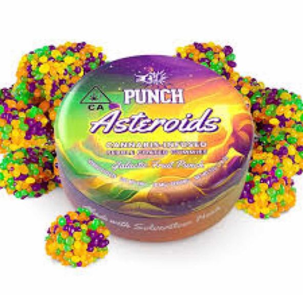 Punch - 100mg Asteroid Gummies (Galactic Fruit Punch)