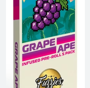 Fuzzies - Grape Ape Infused Preroll 5pk (2.5g)