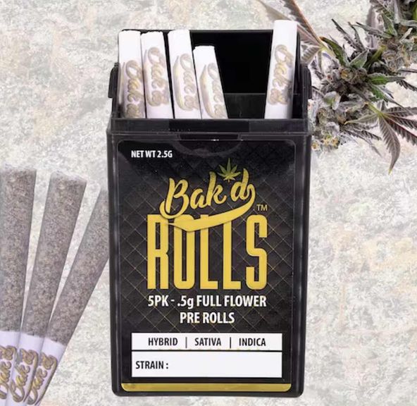 Bak'd Rolls 5pk (White Maple)