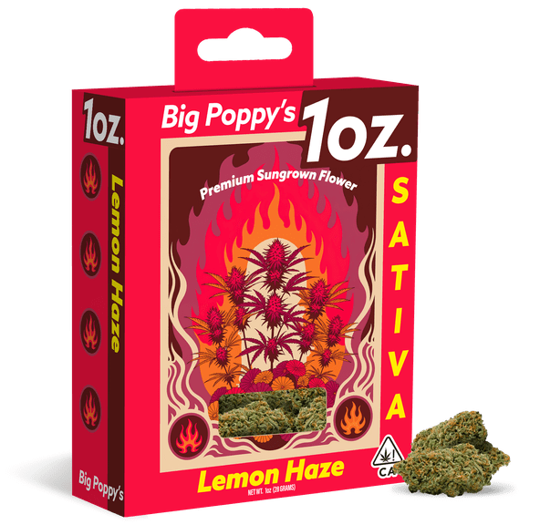 Big Poppy's | Flower | 28g | Lemon Haze