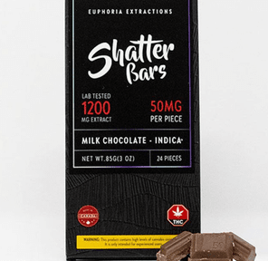 Euphoria Shatter Bar 500mg Sativa
