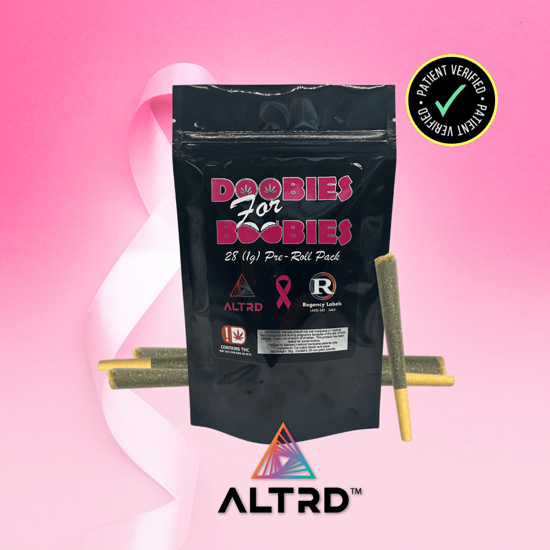 ALTRD DOOBIES FOR BOOBIES TITTY SPRINKLES 28 PACK PREROLLS 28G