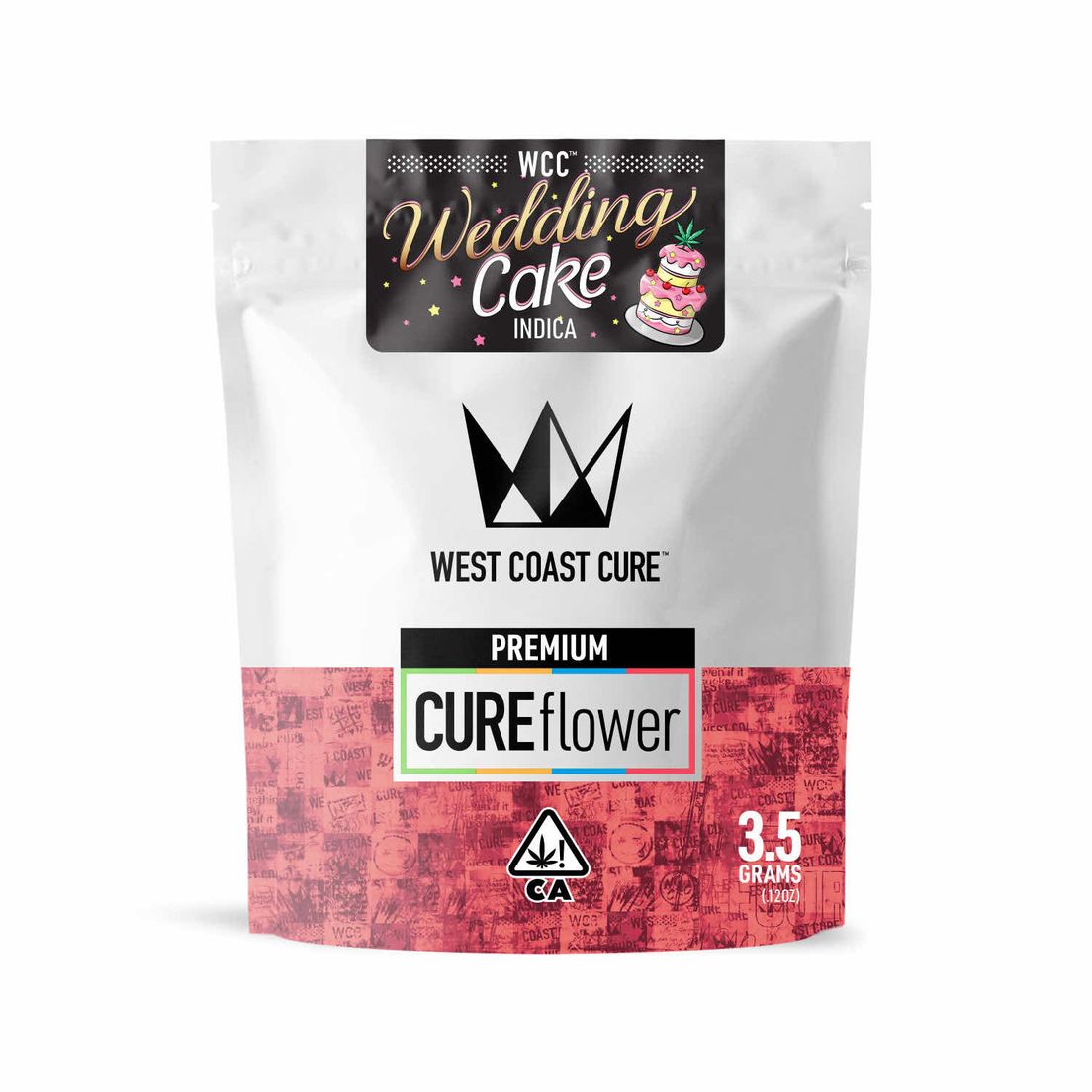 West Coast Cure - Wedding Cake - 3.5g Premium Flower 3.5g