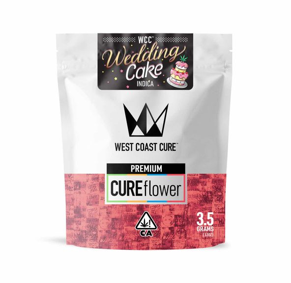 West Coast Cure - Wedding Cake - 3.5g Premium Flower 3.5g