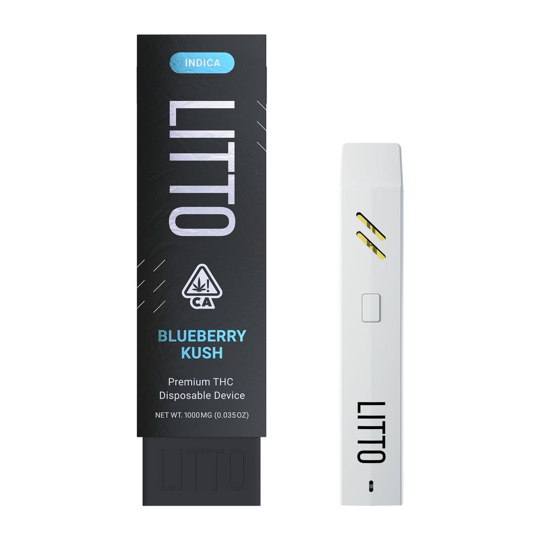 LITTO - Exotic AIO - 1g - Blueberry Kush