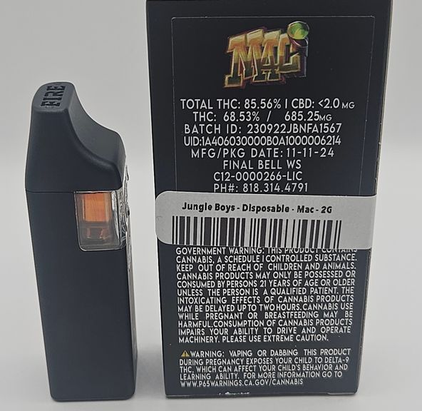 Jungle Boys - Disposable - Mac - 2G