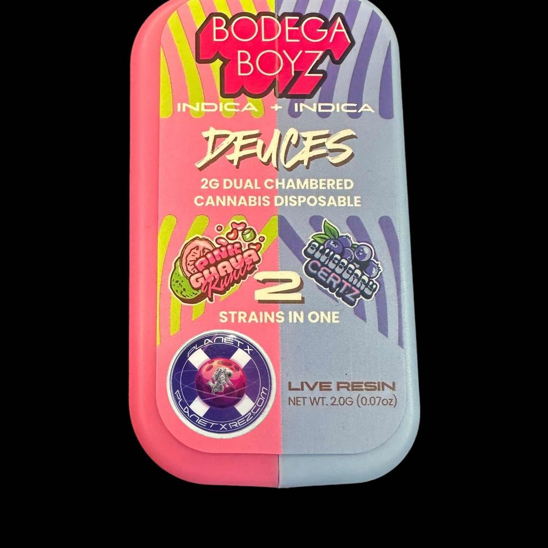 Bodega Boyz 2G Deuces - Pink Guava Runtz x Blueberry Certz