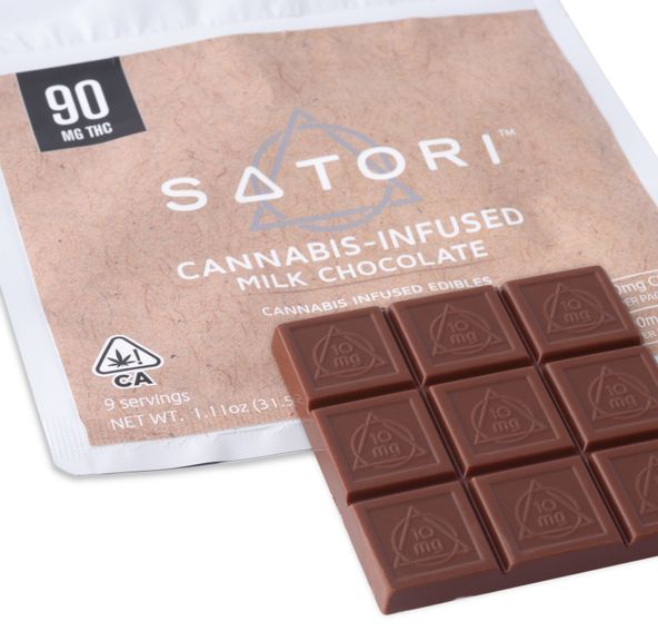Satori - Milk Chocolate 90mg bar
