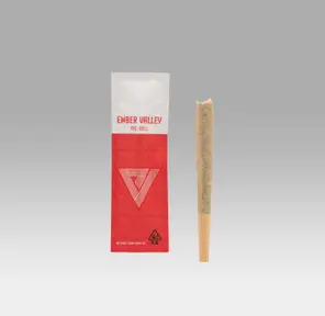 Peach Peels .5g Pre-Roll, Ember Valley