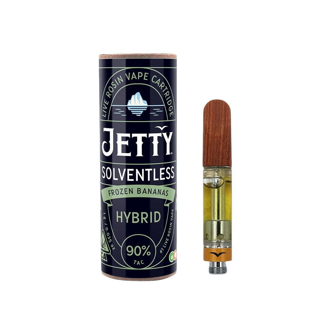 Jetty Solventless Cartridge Frozen Bananas 1g