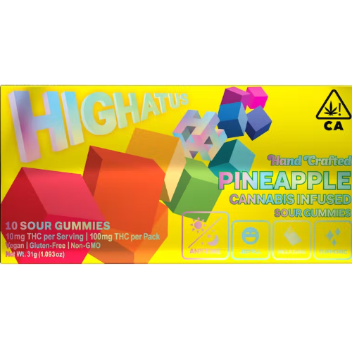 Pineapple Sour Gummy (10pc)